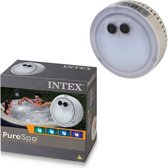 Intex LED éclairage multicolore pour spa 16,5 cm blanc