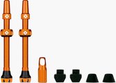 Muc-Off V2 Jeu de valves tubeless 44 mm, orange