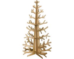 Kartonnen kerstboom 175cm - Duurzaam - Kerst - DIY - Klingele24
