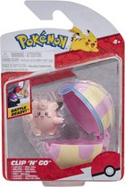 Pokemon - Clip 'N' Go - Mélofée + Heal ball