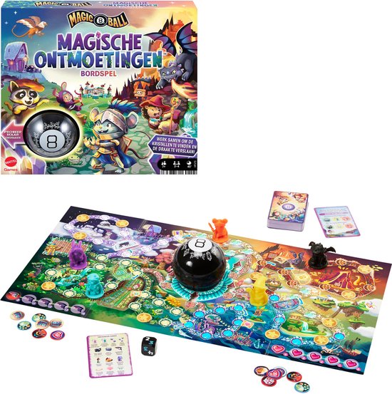 Mattel Games Magic 8 Ball Magische Ontmoetingen - Familie bordspel