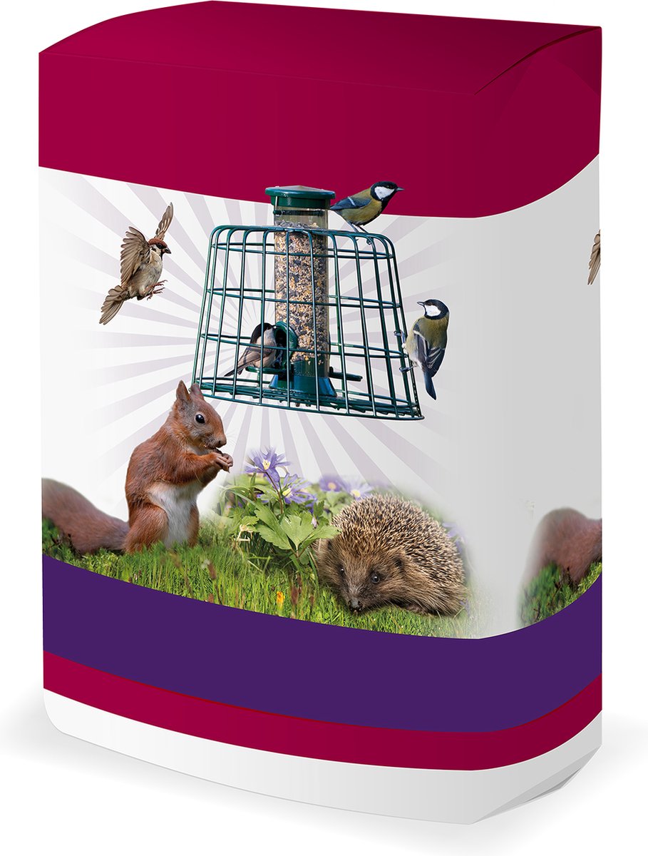 Strooivoer Supreme 20kg - vogelvoer - Premium tuinvogelvoer met stukjes pinda- geschikt voor elk seizoen - Grevers Voeders