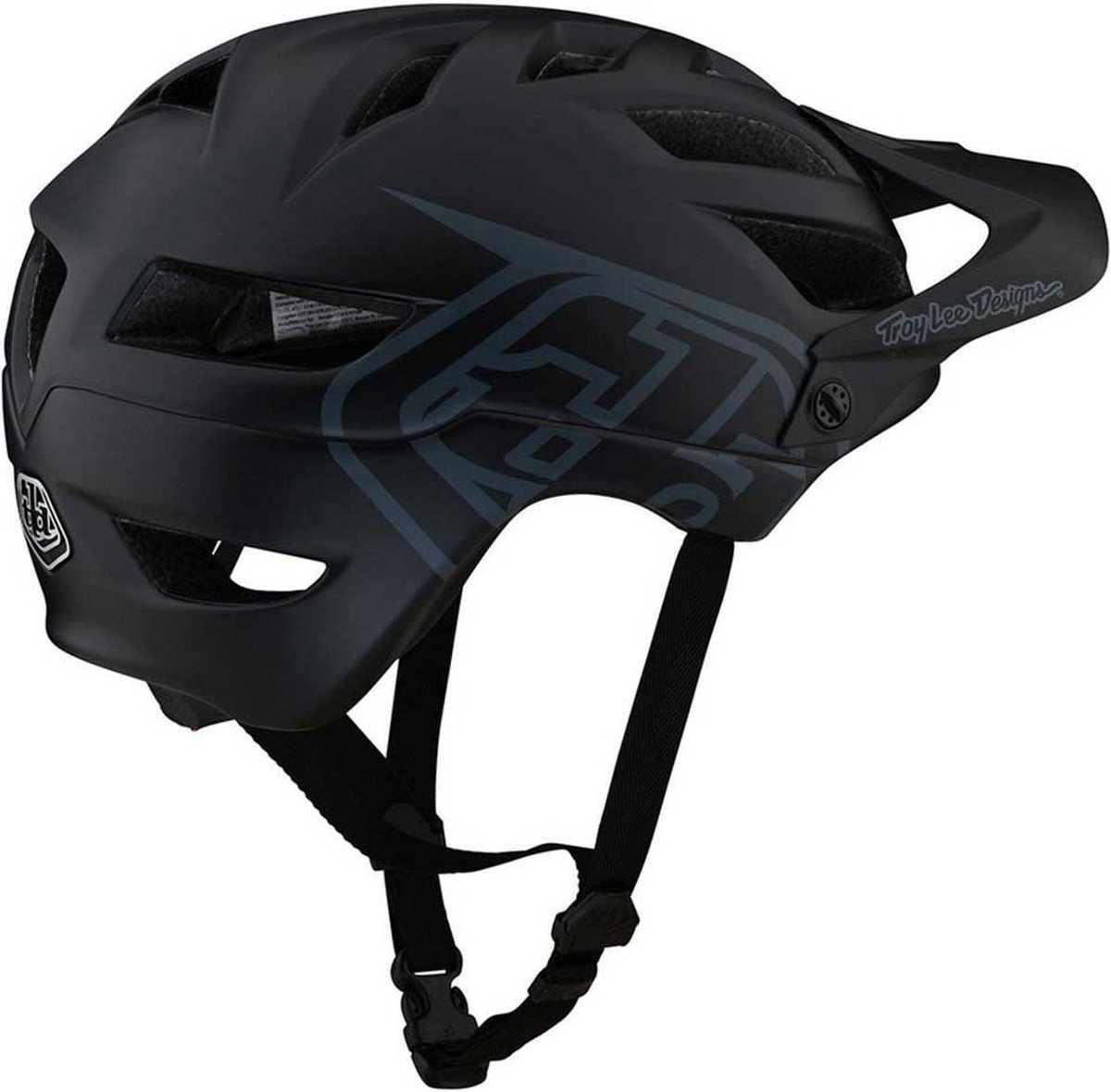 Troy Lee Designs A1 Helmet, drone black Hoofdomtrek S | 54-57cm