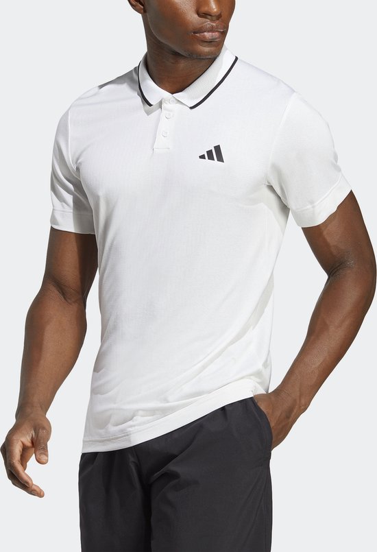 adidas Performance Tennis FreeLift Poloshirt - Heren - Wit- S