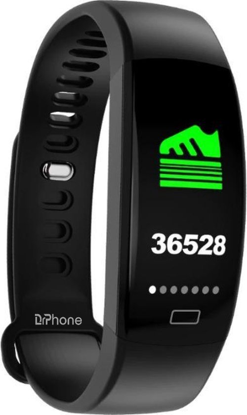 DrPhone® V4 - Activity Tracker - Waterdicht - Smartwatch + Stappenteller GPS  Track... | bol