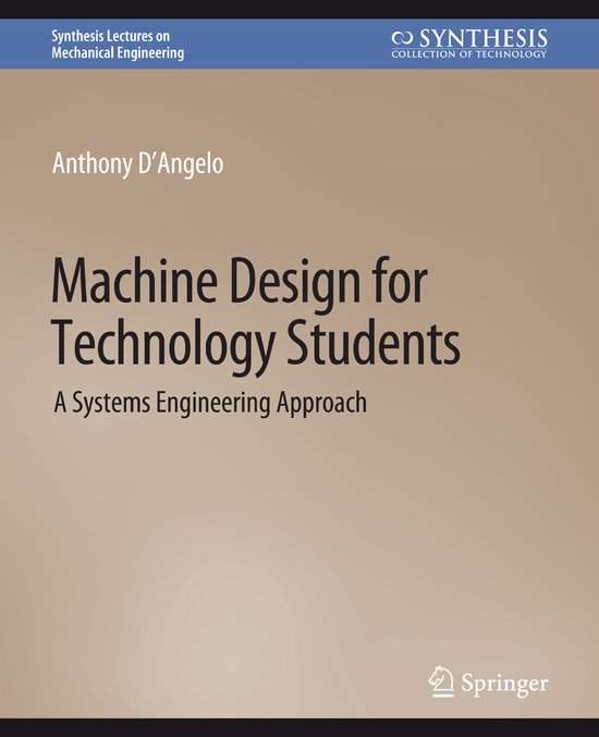 Synthesis Lectures on Mechanical Engineering- Machine Design ... - cover
