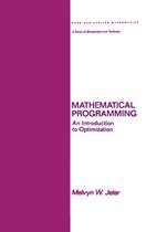 Chapman & Hall/CRC Pure and Applied Mathematics- Mathematical Programming