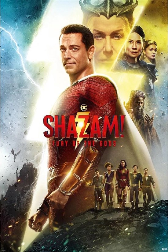 Shazam Fury Of The Gods Poster 61x91.5cm