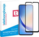 Telefoonglaasje Basic Screenprotectors Geschikt voor Samsung Galaxy A34 - Volledig Dekkend - Gehard Glas Basic Screenprotector Geschikt voor Samsung Galaxy A34 - Eenvoudige Beschermglas van rand tot rand