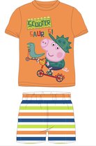 Peppa Pig George Shortama Katoen Oranje Maat 104