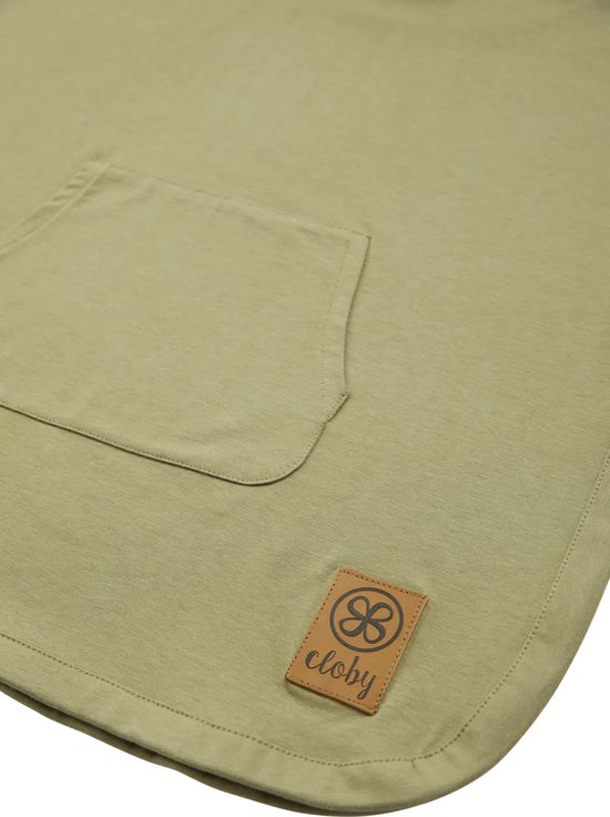 Cloby Poncho UV beschermend UPF 50+ Olive groen van Cloby — afbeelding 2