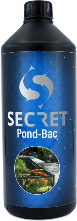 Secret Pond-Bac 1000ml - Vijver bacterien - Vijverstart