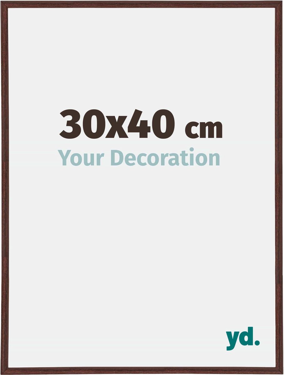 yd. Your Decoration - Fotolijst 30x40 cm - Kunststof - Bruin - Annecy