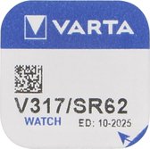Varta SR516 SW / SR62 SW / V317 1BL Pile jetable Oxyde d'argent (S)