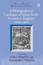 Anglo-Italian Renaissance Studies-A Bibliographical Catalogue of Italian Books Printed in England 1603–1642