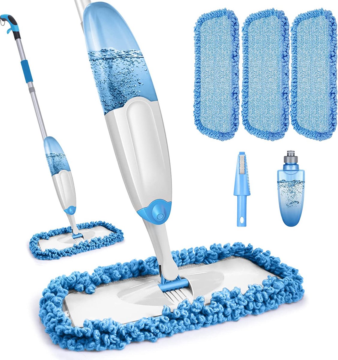 Vloervisser – mop – schoenmaken – opruimen