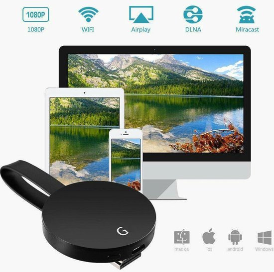 Google Chromecast Pro Media Streamer HD 4K