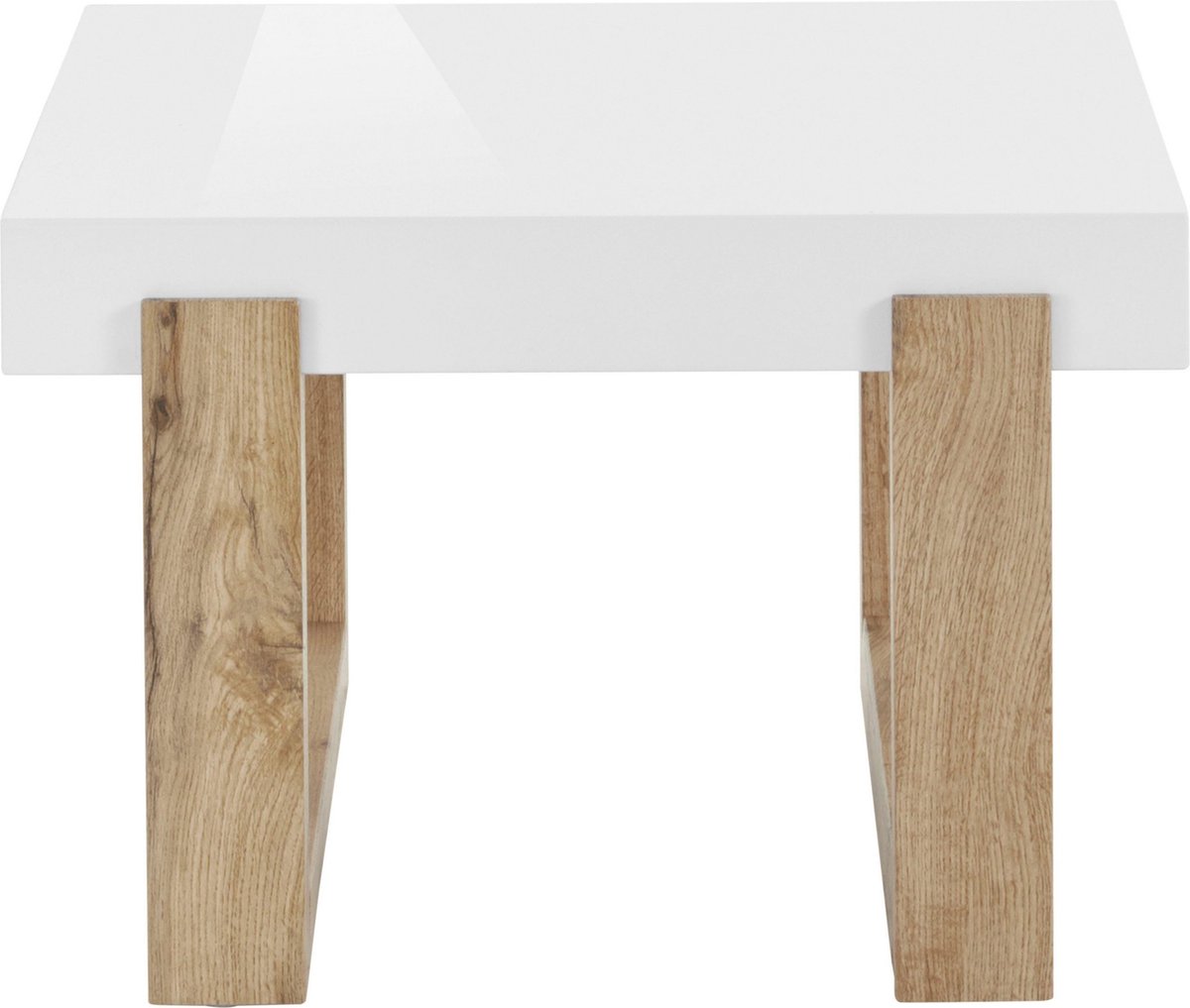 Solid|Bijzettafel in Wit-eikenlook