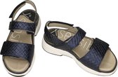 Xsensible -Dames - blauw donker - sandalen - maat 36