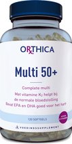 Orthica Multi 50+ - multivitamine voor 50 plusser - 120 softgels