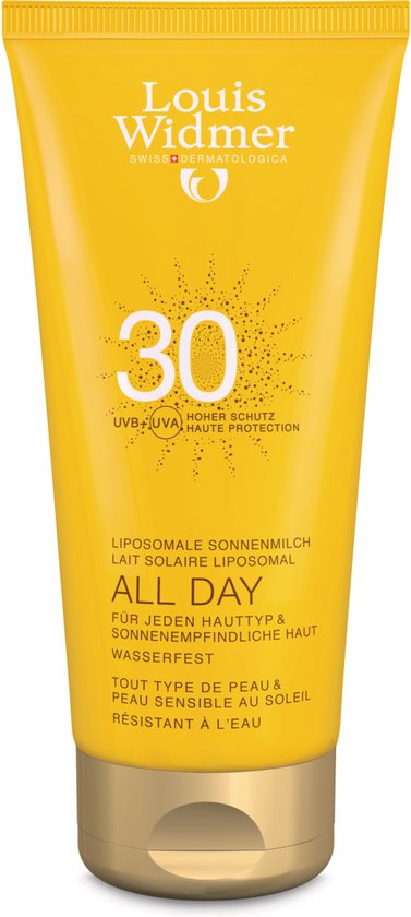 Louis Widmer All day spf30 ongeparfumeerd 200ml