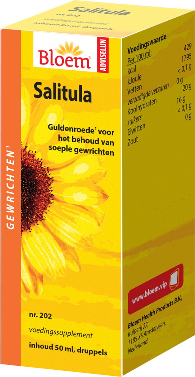 Goedkoopste Bloem Salitula - 50 ml - Voedingssupplement