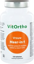 VitOrtho Meer-in-1 Vrouw, 120 tabletten