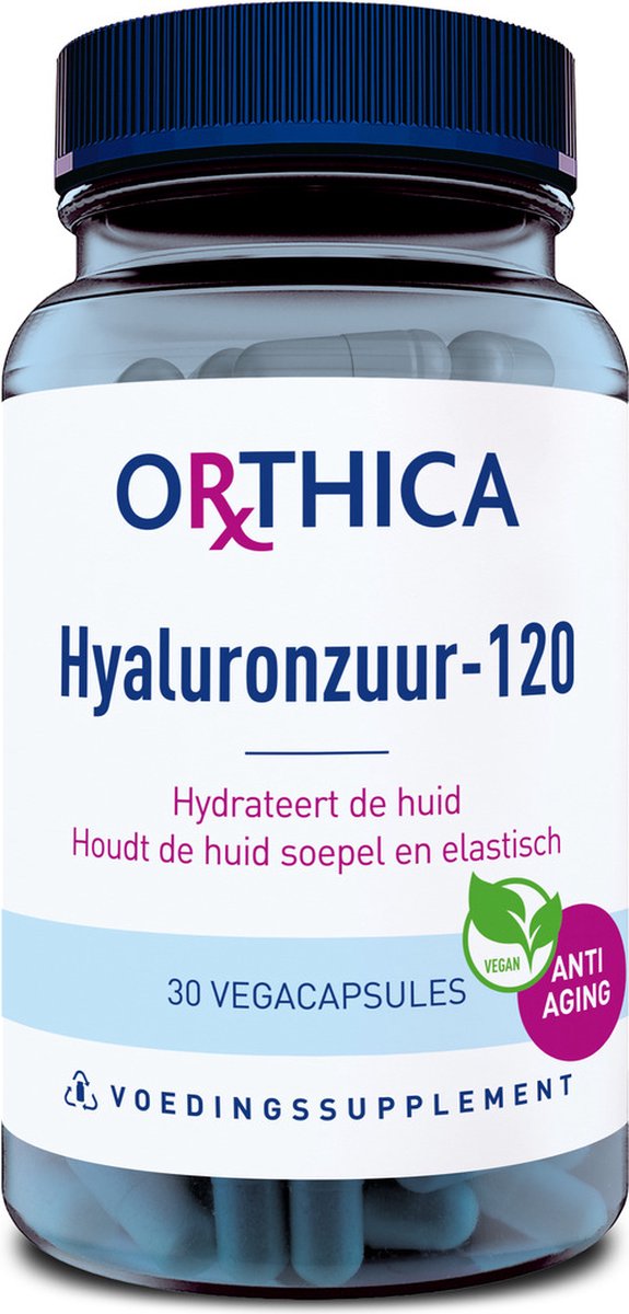 Goedkoopste Orthica Hyaluronzuur-120 (voedingssupplement) - 30 vegacapsules
