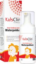KidsClin Waterpokken CoolMousse 100 ml - Waterpokken Kind verzachten met Waterpokken Schuim, alternatief voor Zemelenbad, direct verkoelend en verzachtend effect tegen waterpokken/windpokken/wijnpokken, voorkomt littekens en makkelijk aan te brengen