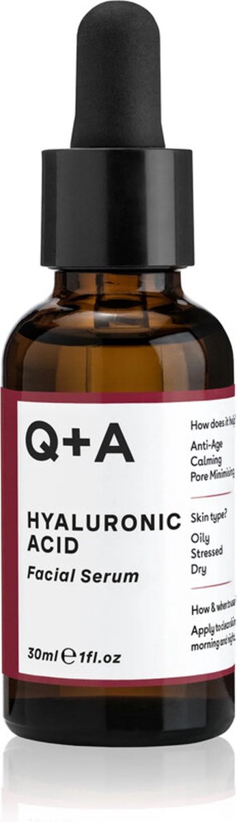 Q+A Gezichtsserum Hyaluronic Acid - 30 ml