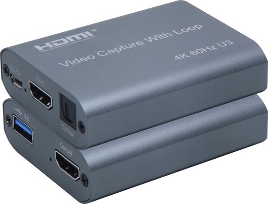 Carte d'acquisition vidéo HDMI vers USB 3.0 - 4K 60 Hz - Vidéo