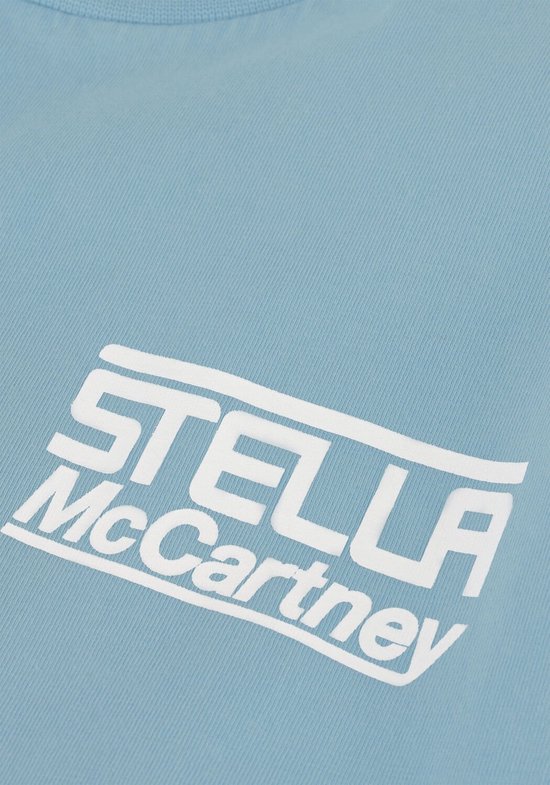 Stella McCartney Ts8p11 Polo's & T-shirts Jongens - Polo shirt - Lichtblauw - Maat 128
