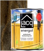 Lacq Energol - Zwart - Beschermende Houtolie - Geschikt voor Binnen en Buiten - Voedend en Waterafstotend – Duurzaam & Millieuvriendelijk – 1L