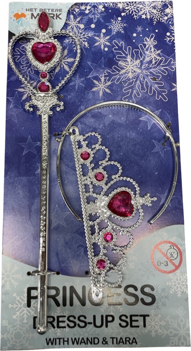 Het Betere Merk - Prinsessenjurk meisje - Roze vlinders - Verkleedkleren meisje - Kleed — afbeelding 7