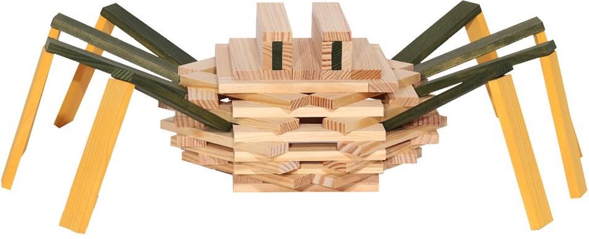 Nouveau ! kapla 75 pièces - blocs de construction en bois. | bol.com