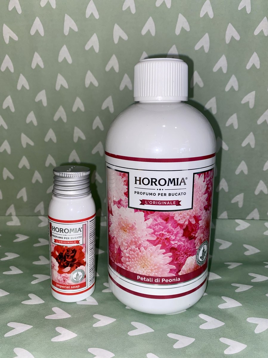 Horomia Wasparfum Petali di Peonia 500 ml + Imperial Soap 50 ml