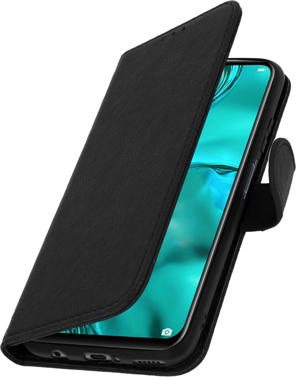 Geschikt voor Huawei P40 Lite Bookcover Video Support Functie zwart