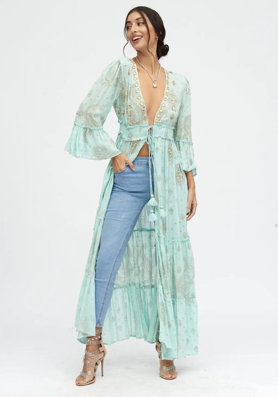 Dames Ruimvallende jurk met print | MS Mode Dames Ruimvallende jurk met print | MS Mode