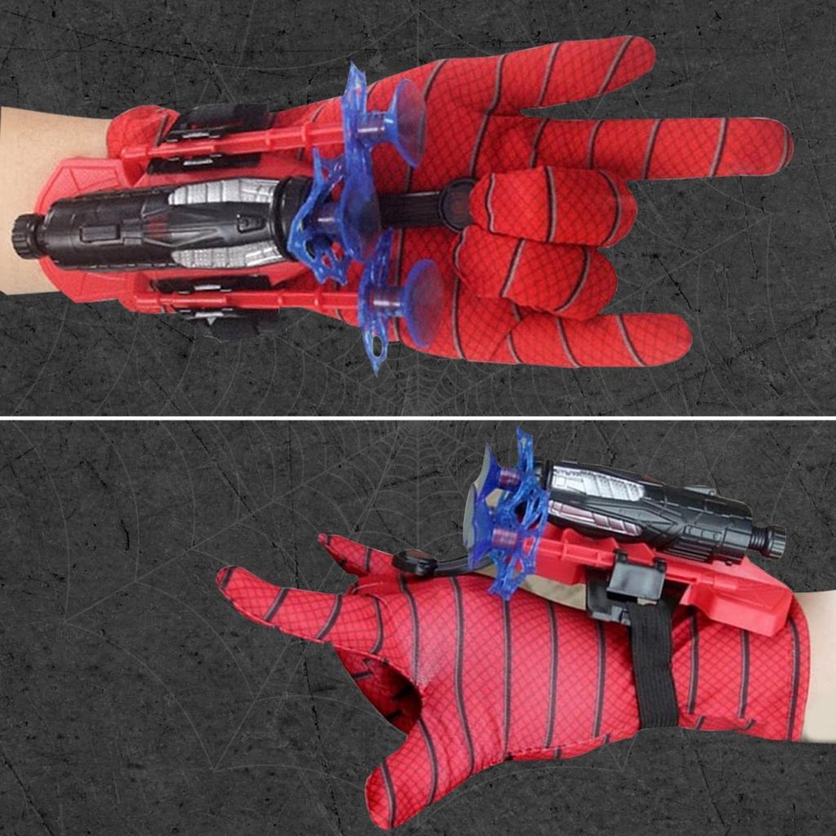 JUST23 Web Shooter - gebaseerd op Spiderman - Spiderman handschoen - Launcer - Speelgoed -Incl. 3 pijlen — afbeelding 6