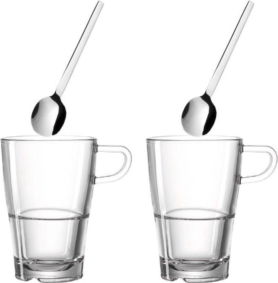 Latte Macchiato Glas Leonardo Senso (6-delig)