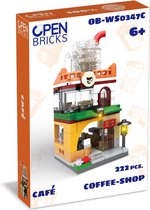 Cafe Bricks - Bouwset - Coffee-shop Bricks - Cafe Speelgoed