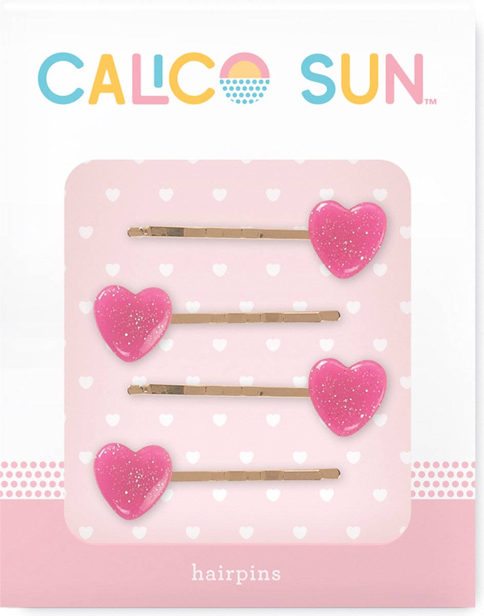Calico Sun - Sophia haarclips - Hart