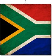 Tegel Met Opdruk | Verjaardag kado | Toilet WC | Vlag Zuid Afrika