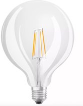 OSRAM 4058075810372 LED-lamp Energielabel E (A - G) E27 Bol 6.5 W = 60 W Warmwit (Ø x l) 125 mm x 173 mm GLOWdim, Dimbaar, Filament / Retro-LED 1 stuk(s)