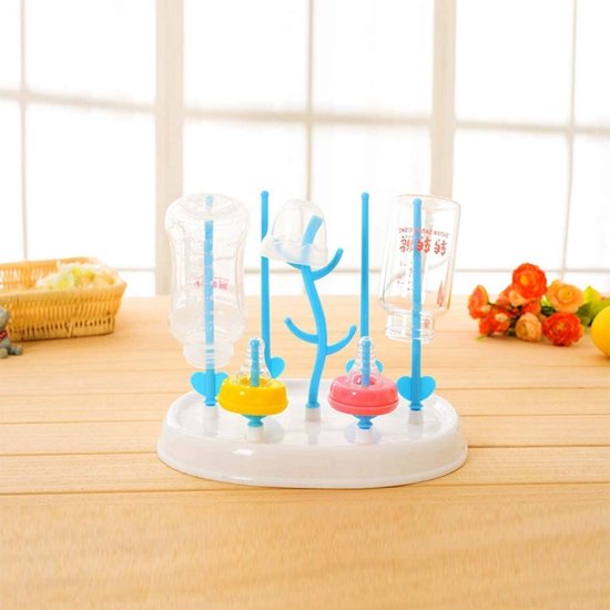 Foto: Droogstandaard babyflessen drying stand baby bottles