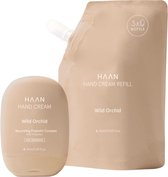 HAAN Handcrème + Refill Wild Orchid - Navulzak - Navulling - 50ml/150ml