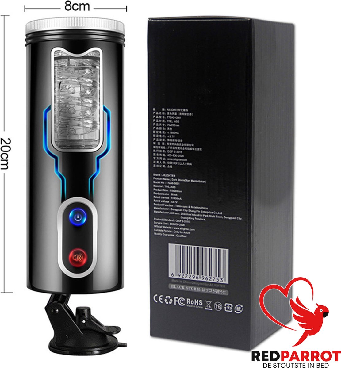 Goedkoopste Handsfree masturbator ProLine | Volledig automatisch | Inclusief geluid | Moderne masturbator | Pussy | Vagina | Intens klaarkomen | Nieuw | Zuignap