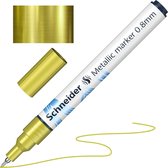 Schneider metallic marker - Paint-it 010 - 0.8mm - geel metallic - S-ML01001063