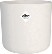 Elho B.for Soft Rond 35 - Pot De Fleurs pour Intérieur - Ø 34.5 x H 32.3 cm - Blanc