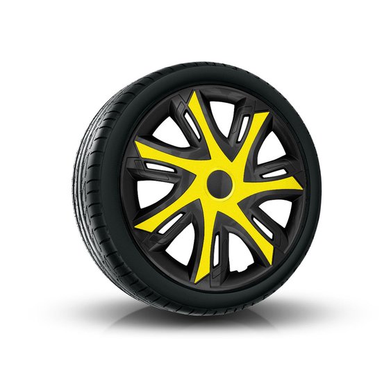 cartrend Delta Wieldoppen, 15 inch, voor alle gangbare stalen velgen